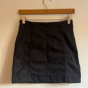 Free People Denim Mini Skirt